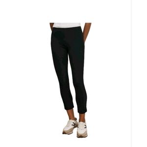 Veronica Beard Scuba Zip Back Slim Fit High Rise Cropped Pants 10